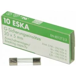 BUDERUS Fusible Pour Courant Faible 5 X 20 Mm à Action Retardée 2,5 A