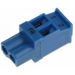 BUDERUS Borne De Raccordement Sonde Extérieure 2 Pôles