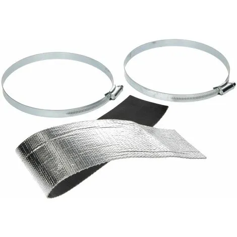 BUDERUS Manchette D'étanchéité Tube De Fumées DN130 Complète 1 BUDERUS Manchette D'étanchéité Tube De Fumées DN130 Complète